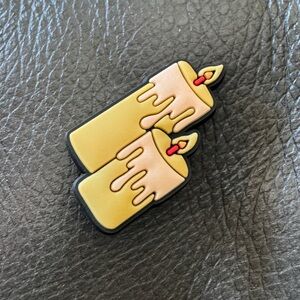 Melted Candles Shoe Charm 5/$20